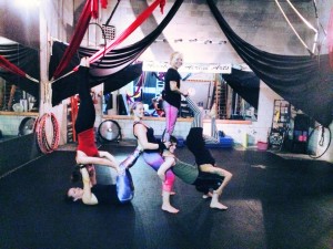 Acrobatic exercise and body balance